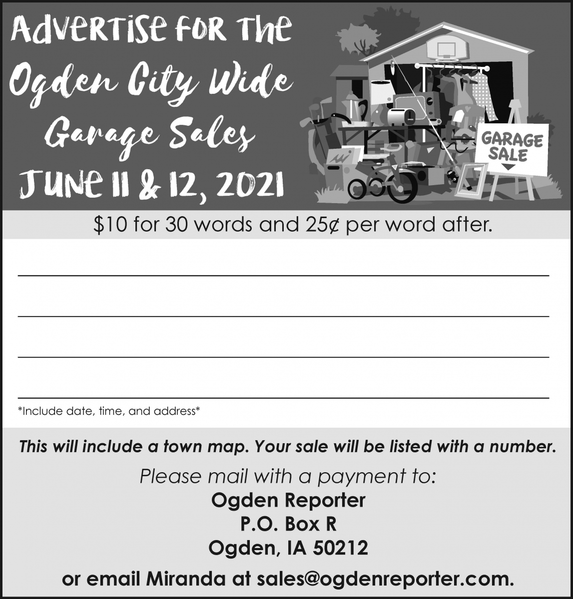 “One man's trash is another man’s treasure” The Ogden Reporter